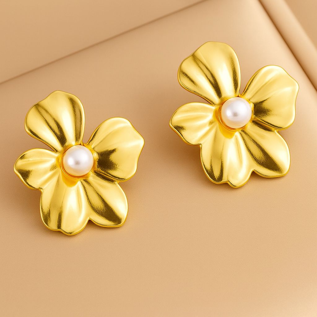 Bloom Pearl Earrings