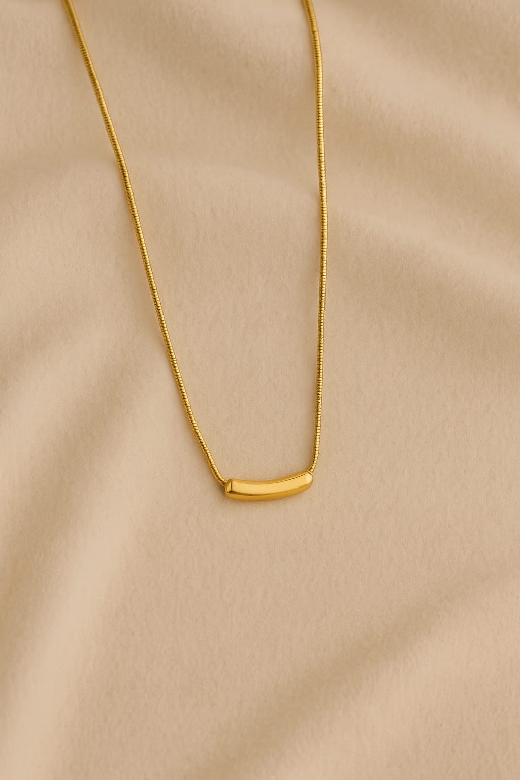 Golden Bar Necklace