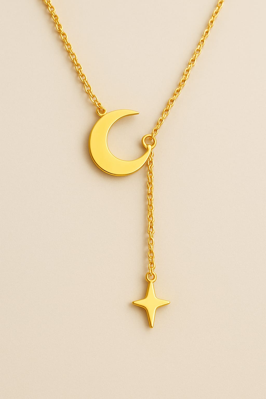 Moon & Star Necklace
