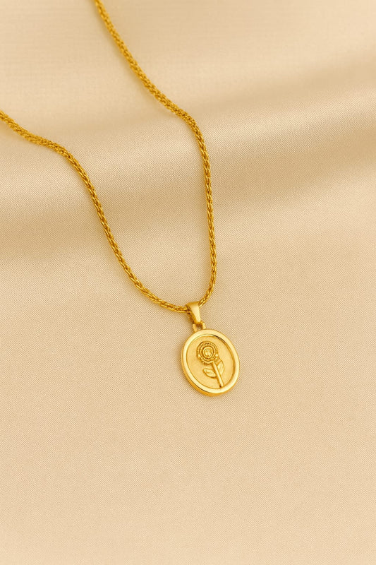 Aura Medallion Necklace