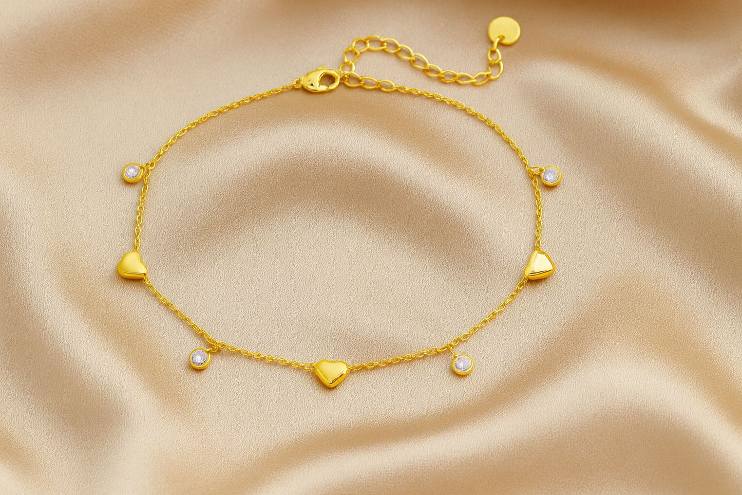 Heart Anklet