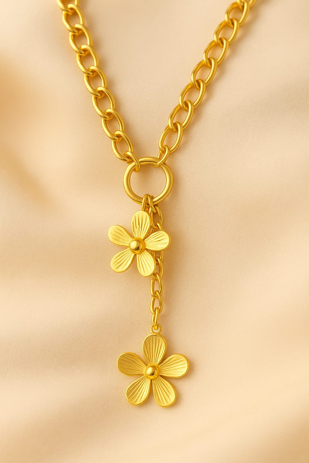 Gilded Blossom Necklace
