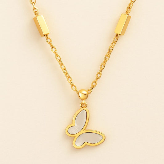 Butterfly Pendant Necklace