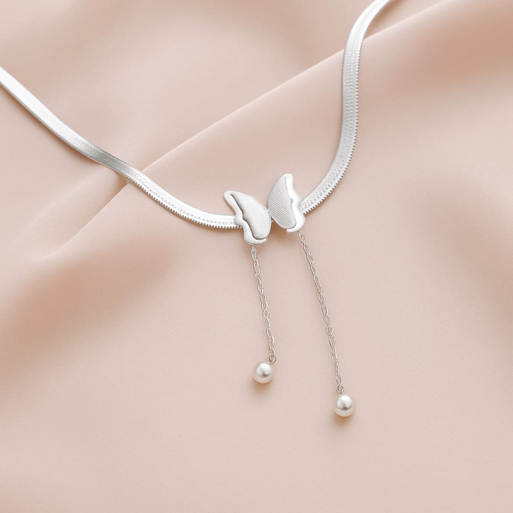 Butterfly Slider Necklace