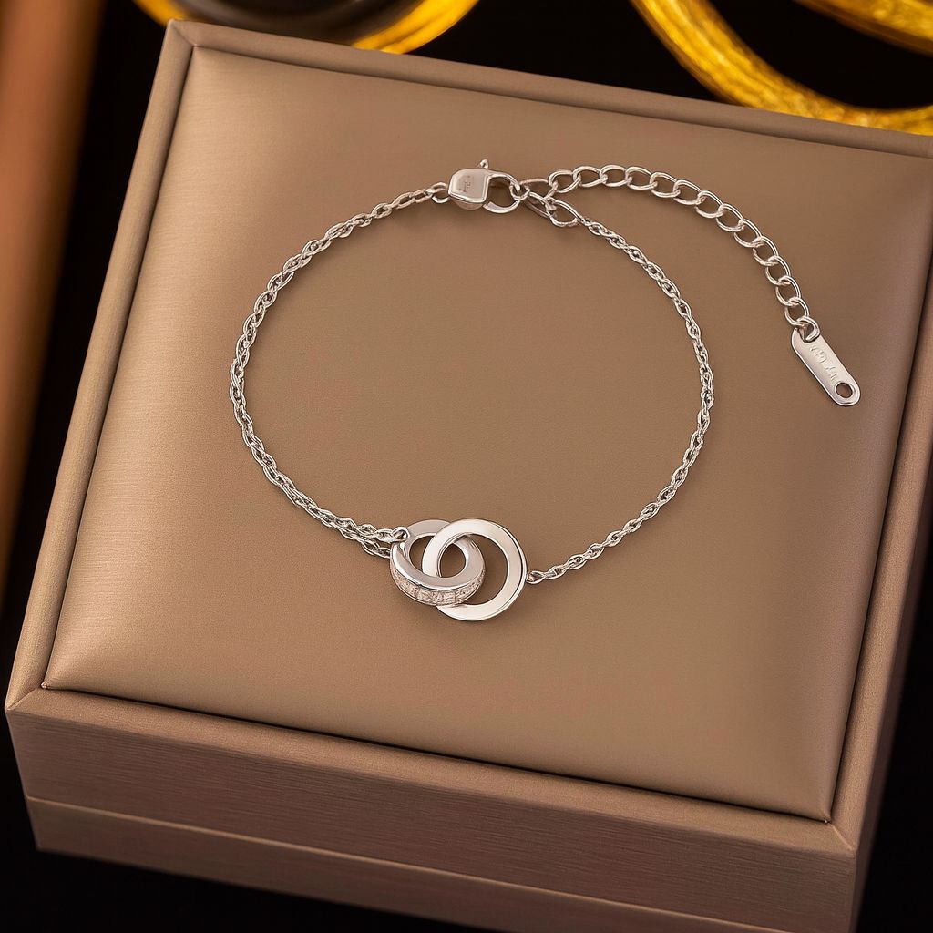 Interlocking Circles Jewelry Set