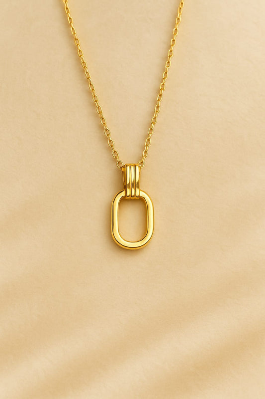 Golden Link Necklace