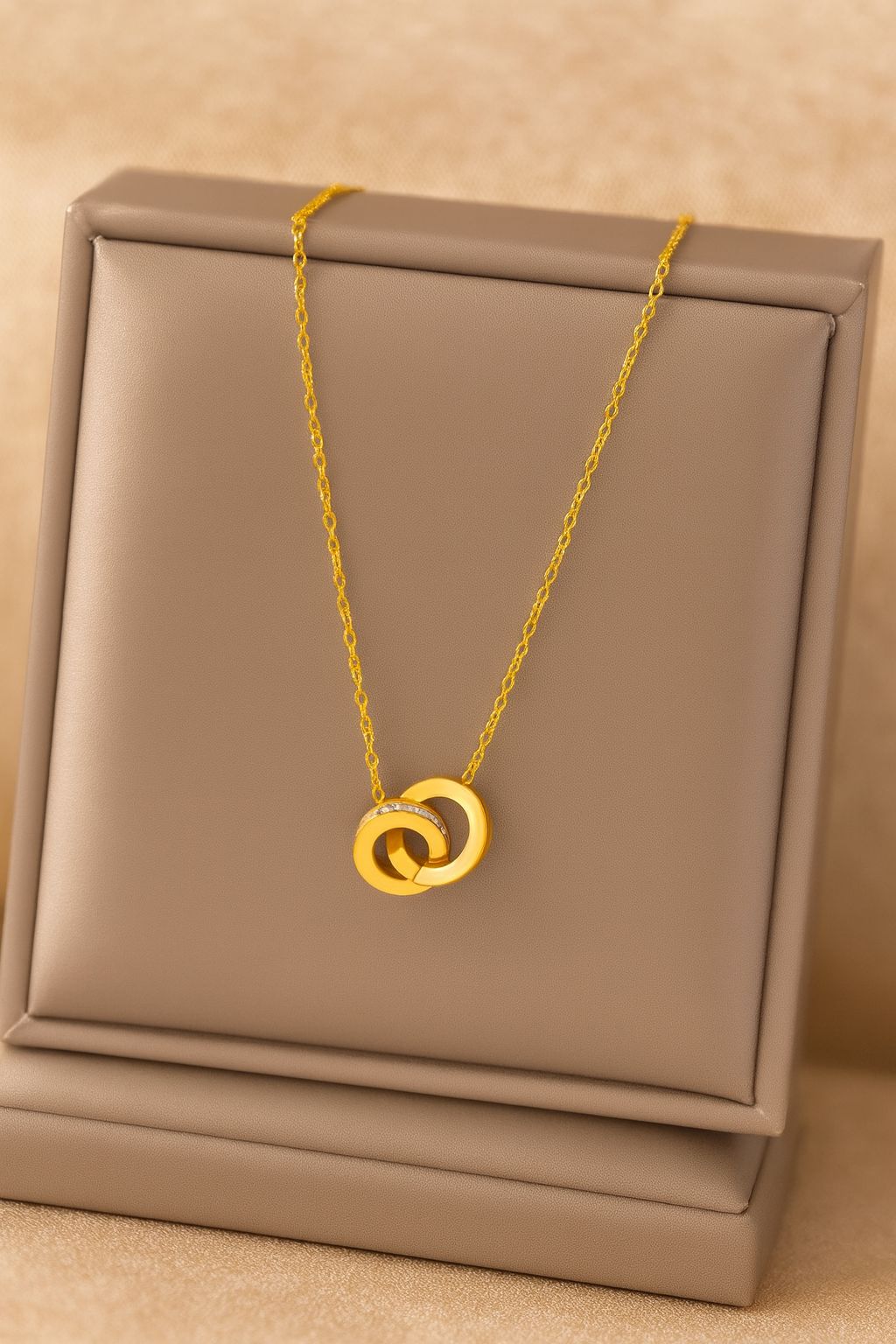 Interlocking Circles Jewelry Set